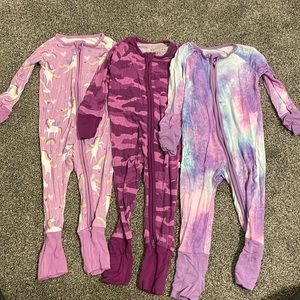 Little Sleepies- Purple Onesies